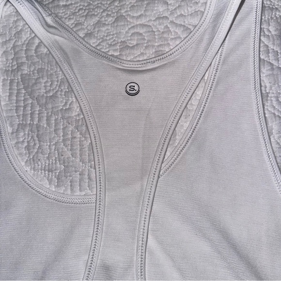 NWOT Stori White Side Tie Tank - Picture 4 of 5